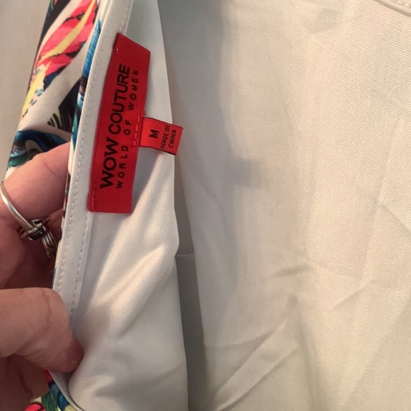 World of couture size M black/multi coloured body con dress form fitting - Picture 8 of 8